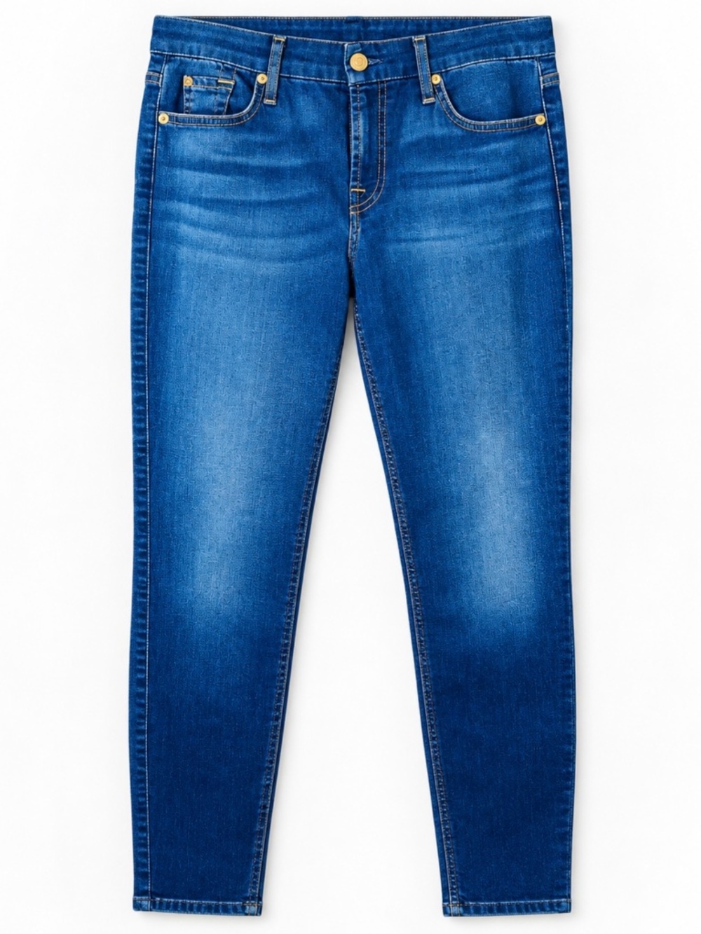 7 For All Mankind b(air) The Ankle Skinny Jeans Blue Size 29 NWOT